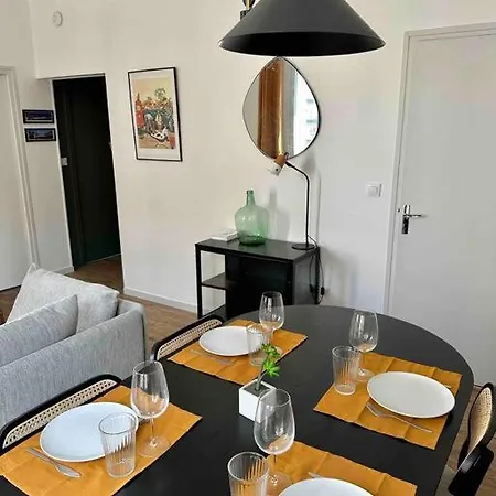 2 Decore Avec Gout Centre-ville, Proche Gare Apartman